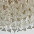 Paolo Venini  glass crystals chandelier form the s  scaled