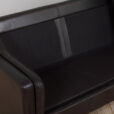 Black leather sofa   scaled
