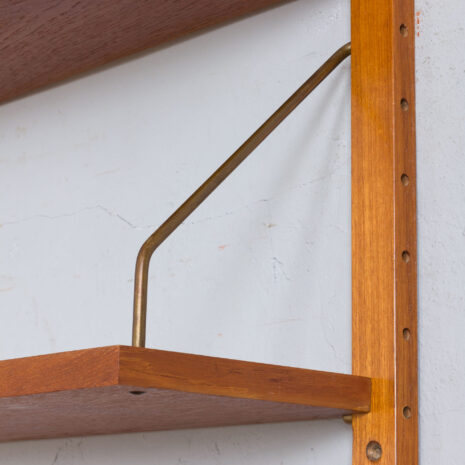 21292 Sorensen Cadovius style teak wall unit with a desk-9 Sorensen Cadovius style teak wall unit with a desk scaled