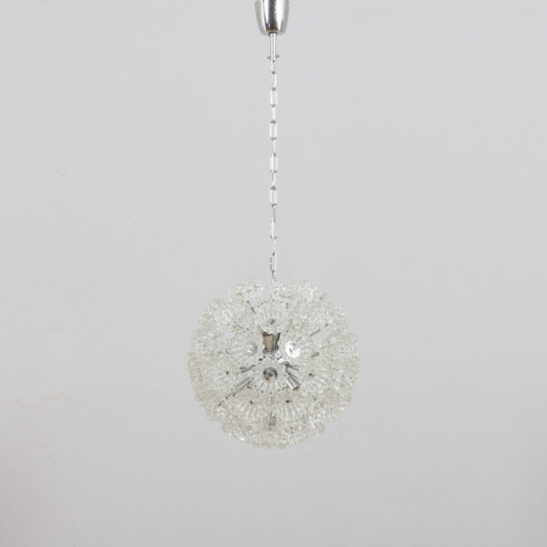 Venini style Murano glass flowers Sputnik chandelier Italy s  scaled