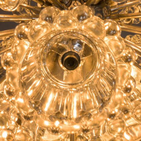 21312 Żyrandol Sputnik w stylu Venini ze szkła Murano, Włochy 1970 -12 Venini style Murano glass flowers Sputnik chandelier Italy s scaled