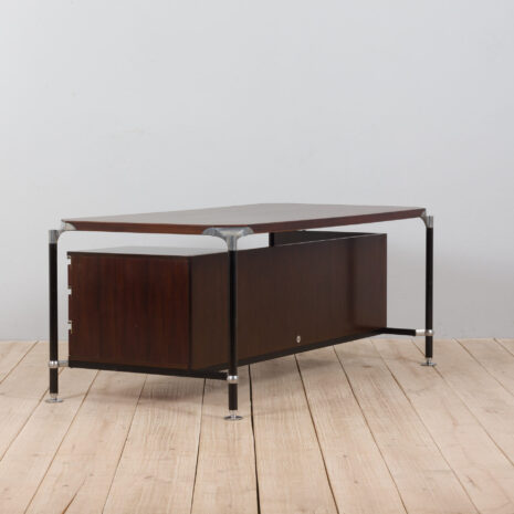 21316 Ico Luisa Parisi for MIM Roma Urio executive desk in rosewood, Italy, 1950s-10 Ico Luisa Parisi for MIM Roma Urio executive desk in rosewood Italy s scaled