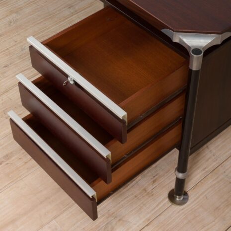 21316 Ico Luisa Parisi for MIM Roma Urio executive desk in rosewood, Italy, 1950s-18 Ico Luisa Parisi for MIM Roma Urio executive desk in rosewood Italy s scaled