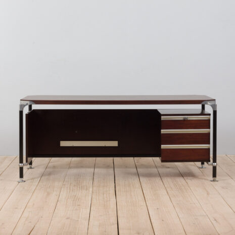 21316 Ico Luisa Parisi for MIM Roma Urio executive desk in rosewood, Italy, 1950s-6 Ico Luisa Parisi for MIM Roma Urio executive desk in rosewood Italy s scaled