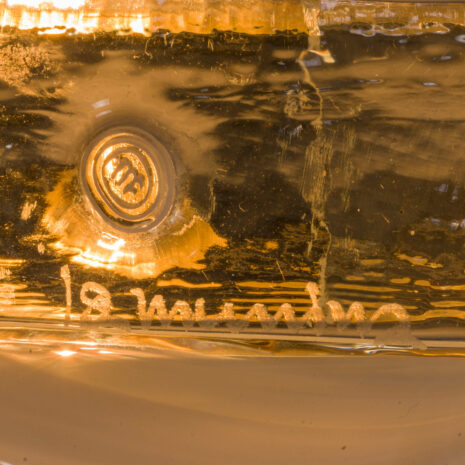 21369.2 Pair of La Murrina Murano lattimo glass and gilded metal wall sconces-4 Pair of La Murrina Murano lattimo glass and gilded metal wall sconces