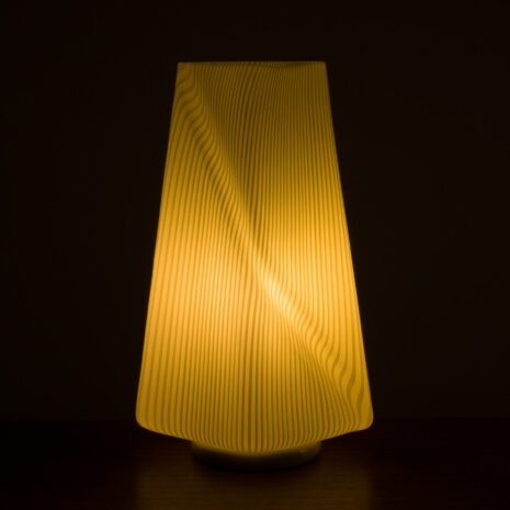 21379 para włoskich lamp stołowych ze szkła Murano-10 Para włoskich lamp stołowych ze szkła Murano w rozmiarze