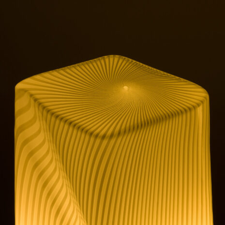 21379 para włoskich lamp stołowych ze szkła Murano-13 Para włoskich lamp stołowych ze szkła Murano w rozmiarze