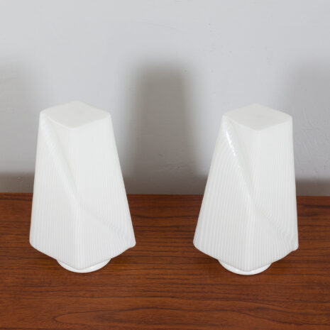 21379 para włoskich lamp stołowych ze szkła Murano-3 Para włoskich lamp stołowych ze szkła Murano w rozmiarze