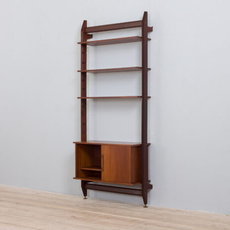 21393 Italian floor wall unit in teak single bay, 1970s-5 Italian floor wall unit in teak single bay s scaled