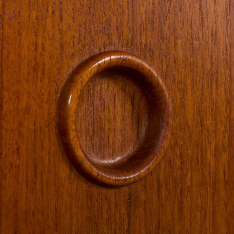 21403 Danish teak bookcase secretaire and tambour doors, Johannes Sorth, 1960s-13 Danish teak bookcase secretaire and tambour doors Johannes Sorth s scaled