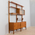 Norwegian wall unit in teak with planter s  scaled