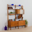 Norwegian wall unit in teak with planter s  scaled