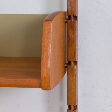 21408 Scandinavian Ergo entry wall unit in light teak , Norway 1960-11 Scandinavian Ergo entry wall unit in light teak Norway scaled