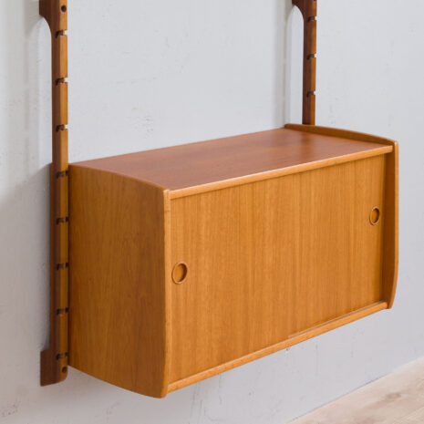 21408 Scandinavian Ergo entry wall unit in light teak , Norway 1960-13 Scandinavian Ergo entry wall unit in light teak Norway scaled