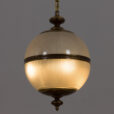 Brass and Murano glass lamp in style of Gio Ponti Italy s  scaled