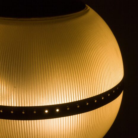 21411 Lampa z mosiądzu i szkła Murano w stylu Gio Ponti Włochy 1950s-9 Lampa z mosiądzu i szkła Murano w stylu włoskiej lampy Gio Ponti.