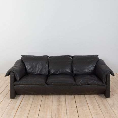 21424 Black leather sofa-12 Black leather sofa scaled