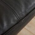 Black leather sofa scaled