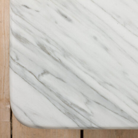 21427 Carrera marble Italian coffee table from the 70s-7 Carrera marble Italian coffee table from the s scaled