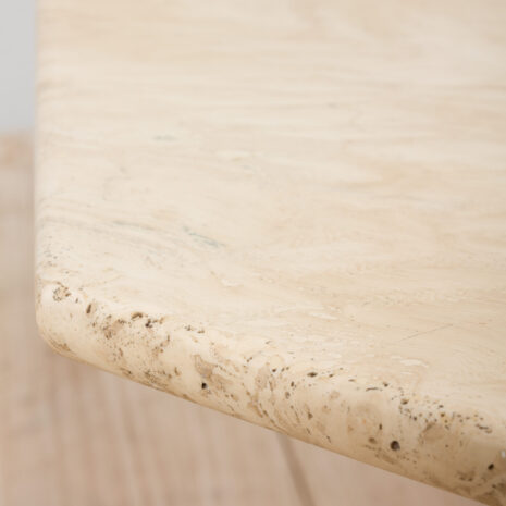 21428 Italian Hexagonal travertine table-4 Italian Hexagonal travertine table scaled