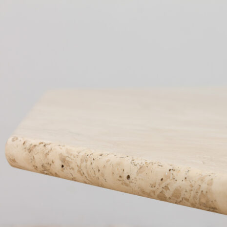 21428 Italian Hexagonal travertine table-5 Italian Hexagonal travertine table scaled