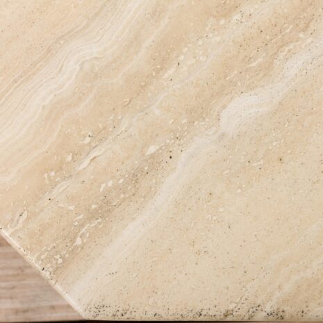 21428 Italian Hexagonal travertine table-6 Italian Hexagonal travertine table scaled