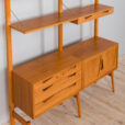 Rival bay teak wall unit with cabinets and shelves by Brodrene Jatogs Norway Kjell Riise s scaled