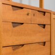 Rival bay teak wall unit with cabinets and shelves by Brodrene Jatogs Norway Kjell Riise s scaled