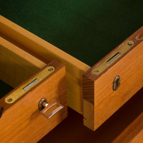 21430 Rival 2 bay free standing teak wall unit with 3 cabinets and 3 shelves by Brodrene Jatogs Norway, Kjell Riise ,1960s-17 Rival bay free standing teak wall unit with cabinets and shelves by Brodrene Jatogs Norway Kjell Riise s scaled