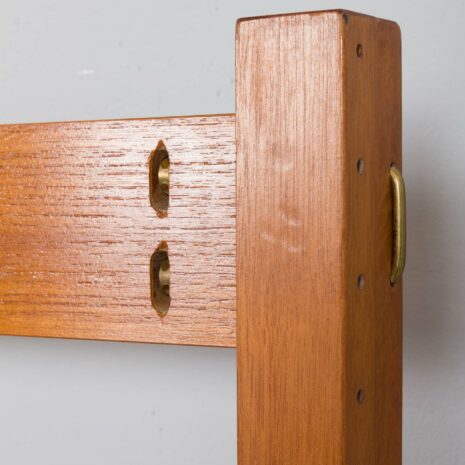 21430 Rival 2 bay free standing teak wall unit with 3 cabinets and 3 shelves by Brodrene Jatogs Norway, Kjell Riise ,1960s-25 Rival bay free standing teak wall unit with cabinets and shelves by Brodrene Jatogs Norway Kjell Riise s scaled