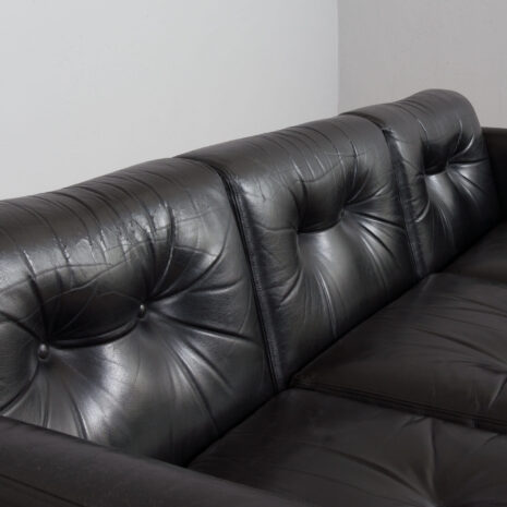 21436 Poul Cadovius rosewood and black leather sofa-18 Poul Cadovius rosewood and black leather sofa scaled