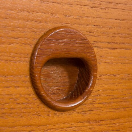 21437 Free standing 3 bay teak ergo wall unit with a desk, 4 cabinets and 5 shelves-23 Free standing bay teak ergo wall unit with a desk cabinets and shelves scaled