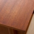 Vintage Danish teak desk in Teak with drawers scaled