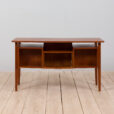 Vintage Danish teak desk in Teak with drawers scaled