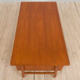 K Danish Freestanding Teak Desk Model by Omann Jun s scaled