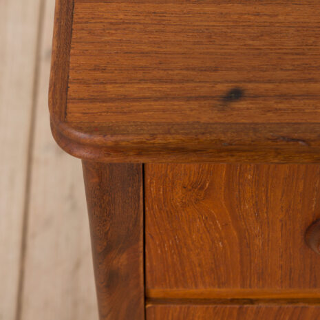 21338 Danish teak chest of drawers attr.to Kai Kristiansen, 1960s-10 Danish teak chest of drawers attr