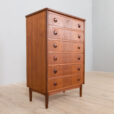 Danish teak chest of drawers attr