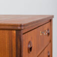Danish teak chest of drawers attr