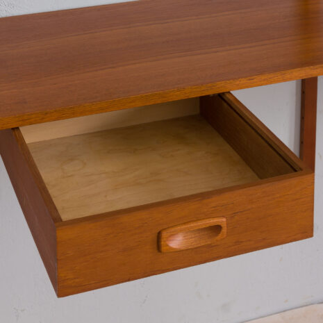 21404 Danish teak wall unit with a desk by Preben Sorensen,1960s-18 Danish teak wall unit with a desk by Preben Sorensens scaled