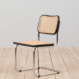 Cesca chair by Marcel Breuer with redone canning scaled