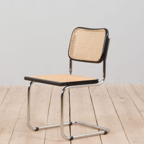 21421 Cesca chair by Marcel Breuer with redone canning -3 Cesca chair by Marcel Breuer with redone canning scaled