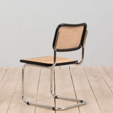 21421 Cesca chair by Marcel Breuer with redone canning -5 Cesca chair by Marcel Breuer with redone canning scaled