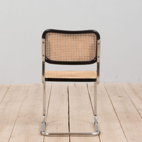 21421 Cesca chair by Marcel Breuer with redone canning -6 Cesca chair by Marcel Breuer with redone canning scaled