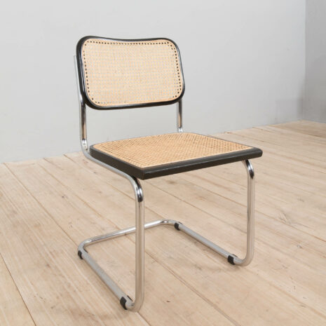 21421 Cesca chair by Marcel Breuer with redone canning -8 Cesca chair by Marcel Breuer with redone canning scaled