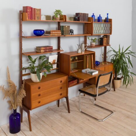 21441 Scandinavian 3 bay Ergo wall unit w- secretary-3 Scandinavian bay Ergo wall unit w secretary scaled