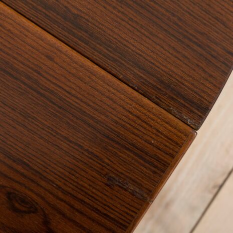 22007 Duński stół z drewna palisandrowego w stylu Arne Voddera, lata 1960-10 Danish mid century modern drop leaf rosewood table in the style of Arne Vodder s scaled
