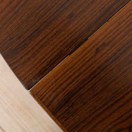 22007 Duński stół z drewna palisandrowego w stylu Arne Voddera, lata 1960-11 Danish mid century modern drop leaf rosewood table in the style of Arne Vodder s scaled