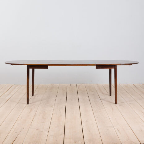 22007 Duński stół z drewna palisandrowego w stylu Arne Voddera, lata 1960-6 Danish mid century modern drop leaf rosewood table in the style of Arne Vodder s scaled