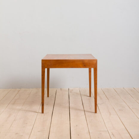 22027 Teak Desk by Severin Hansen for Haslev Denmark, 1960s-6 Teakholz-Schreibtisch von Severin Hansen für Haslev Denmark s scaled