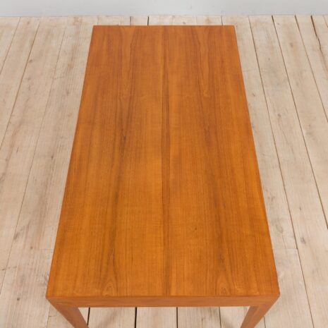 22027 Teak Desk by Severin Hansen for Haslev Denmark, 1960s-8 Teakholz-Schreibtisch von Severin Hansen für Haslev Denmark s scaled